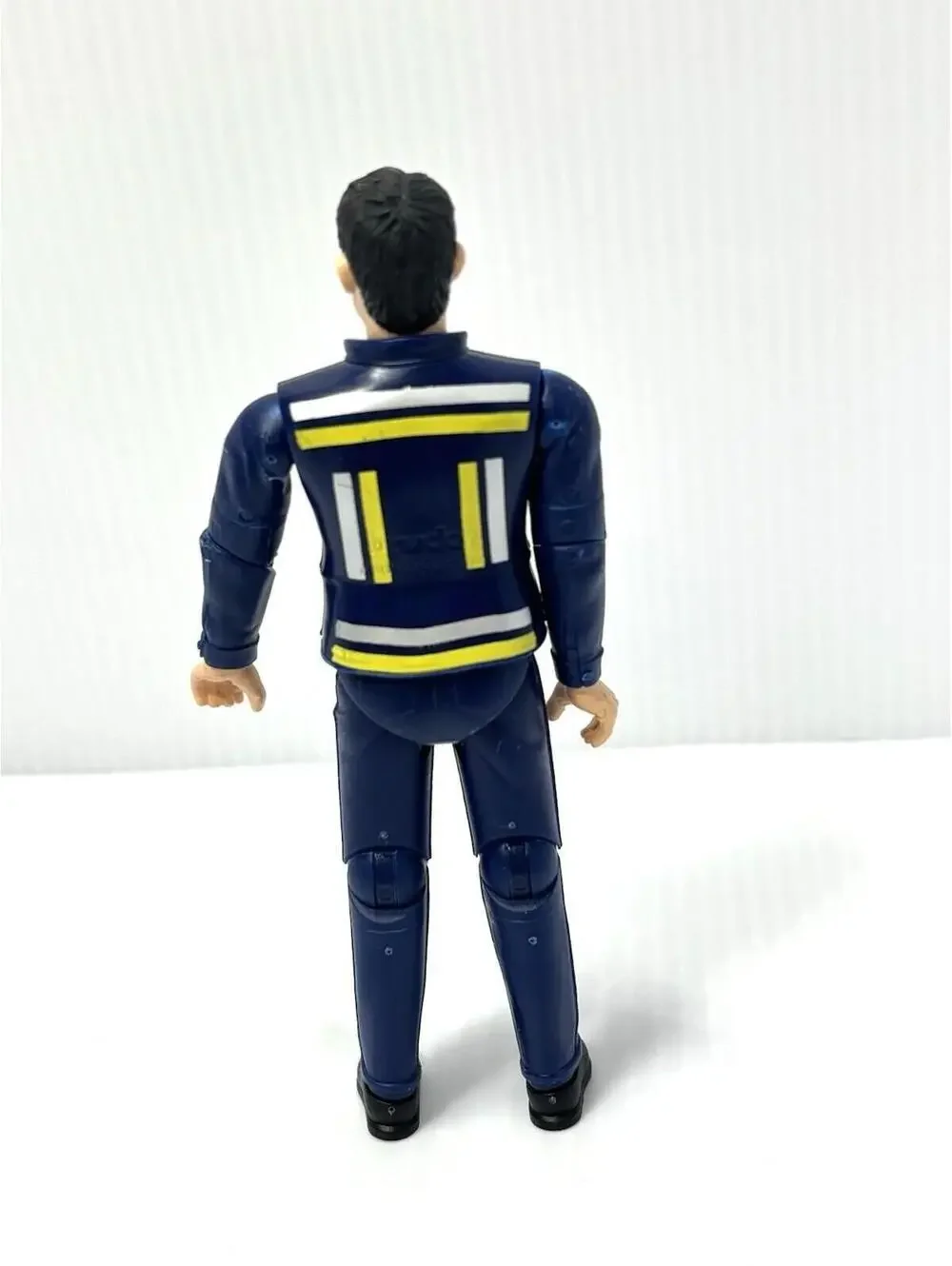 Bruder bworld Action Figure Blue Jacket Technician Worker Toy Germany  GUC